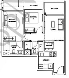 The Watergardens At Canberra (D27), Apartment #582378801